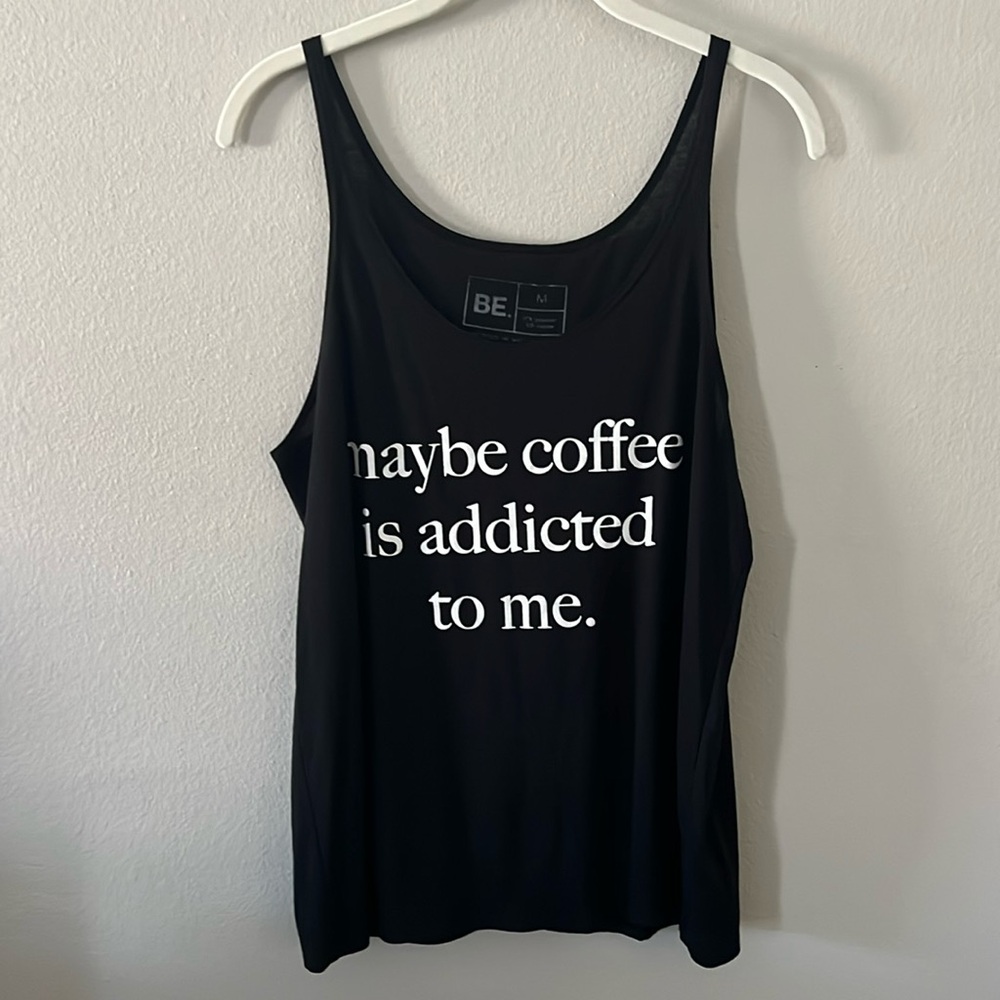 The Be Brand Coffee Tank size M